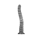 King Sized Vibrating Vibrax Slider Grey 368Mm Usb Rechargeable Dildo