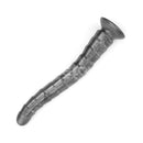 King Sized Vibrating Vibrax Slider Grey 368Mm Usb Rechargeable Dildo