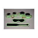 Kink In The Dark Glowing Bondage Set Fluro Green