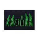 Kink In The Dark Glowing Bondage Set Fluro Green