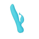 Kissing Swan Rabbit Vibrator Blue