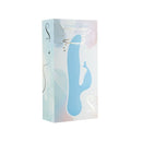 Kissing Swan Rabbit Vibrator Blue