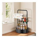 Kitchen 360 Rotating Spice Rack Countertop Organizer Storage Shelf