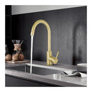 Kitchen Laundry Sink 2 Mode Mixer Tap Basin Vanity Faucet Swivel