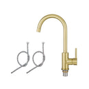 Kitchen Laundry Sink 2 Mode Mixer Tap Basin Vanity Faucet Swivel