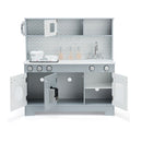 Wooden Pretend Kitchen Playset With Accessories For Kids