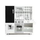 Large Wooden Kids Play Kitchen Set Toy