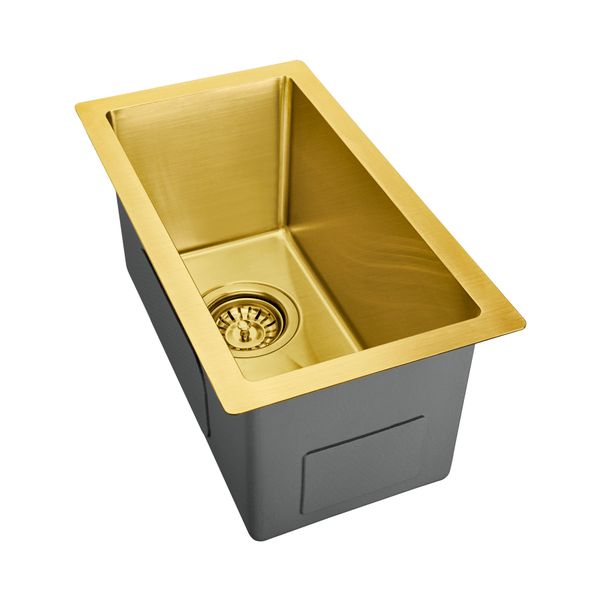 Kitchen Sink Countertop Drain Control Bar Single Bowl