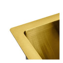 Kitchen Sink Countertop Drain Control Bar Single Bowl