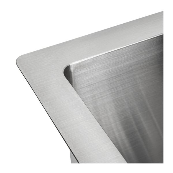 Kitchen Sink Countertop Drain Control Bar Single Bowl