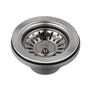 Kitchen Sink Drainer Waste Plug Strainer 304 Stainless Steel