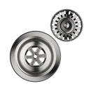 Kitchen Sink Drainer Waste Plug Strainer 304 Stainless Steel
