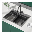Kitchen Sink Stainless Steel Smart Drainage Single Bowl