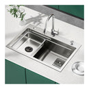 Kitchen Sink Stainless Steel Smart Drainage Single Bowl