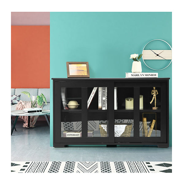 Kitchen Storage Sideboard With Adjustable Shelf