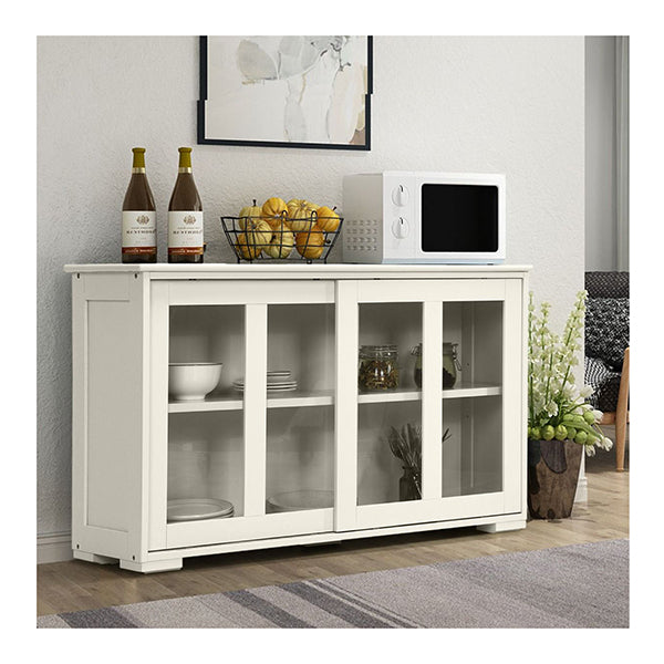 Kitchen Storage Sideboard With Adjustable Shelf