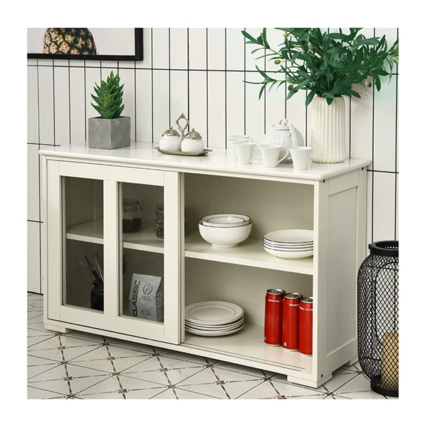 Kitchen Storage Sideboard With Adjustable Shelf
