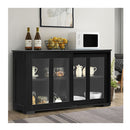Kitchen Storage Sideboard With Adjustable Shelf