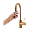 Klaas Stainless Steel Kitchen Mixer Tap Brushed Copper Pvd Finish