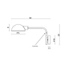 Klass Swing Arm Wall Light
