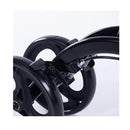 Knee Scooter Walker Dual Brakes Bag Broken Leg Ankle Foot Mobility Red