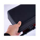 Knee Scooter Walker Dual Brakes Bag Broken Leg Ankle Foot Mobility Red