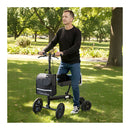 Knee Walker With Adjustable Pad And Dual Brakes
