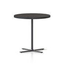 Koala Side And Coffee Table Black Top Black Base 600Mm Dia X 587Mm H