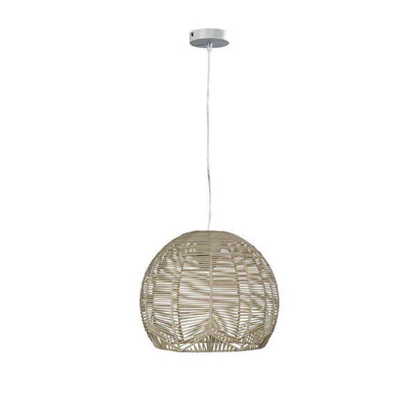 Koga 36Cm Natural Rattan Pendant
