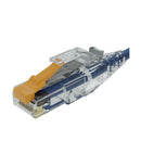 Kordz Pro Slimcat Cat6 2Piece Crimp Connector Clear 100Pcs