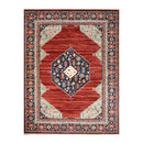 Korina Symmetry Red Base Rug