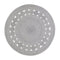 Kristi Cool Funky Round Blue Grey Rug 100Cm