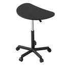 Laptop Desk Portable Height Adjustable Table Caster Wheels 60Cm Black