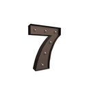Led Metal Number Lights Free Standing