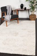 Cinder Echo Cream Geometric Rug