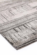Coral Echo Grey Geometric Rug