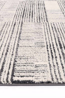 Dawn Echo Grey Geometric Rug