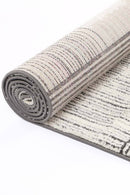 Coral Echo Grey Geometric Rug
