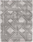 Dune Echo Grey Geometric Rug