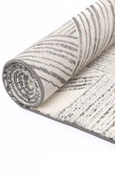 Dune Echo Grey Geometric Rug