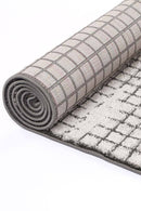 Evergreen Echo Grey Geometric Rug