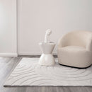 Fable Echo Grey Wool Rug