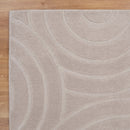 Fern Echo Beige Wool Rug