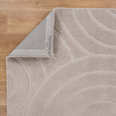 Fern Echo Beige Wool Rug
