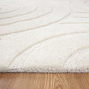Golden Echo Cream Wool Rug