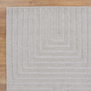 Indigo Echo Grey Wool Rug
