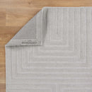 Indigo Echo Grey Wool Rug