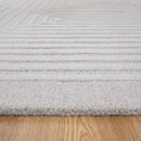 Indigo Echo Grey Wool Rug