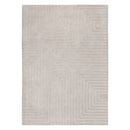 Ivory Echo Beige Wool Rug