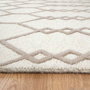 Laurel Echo Beige Wool Rug